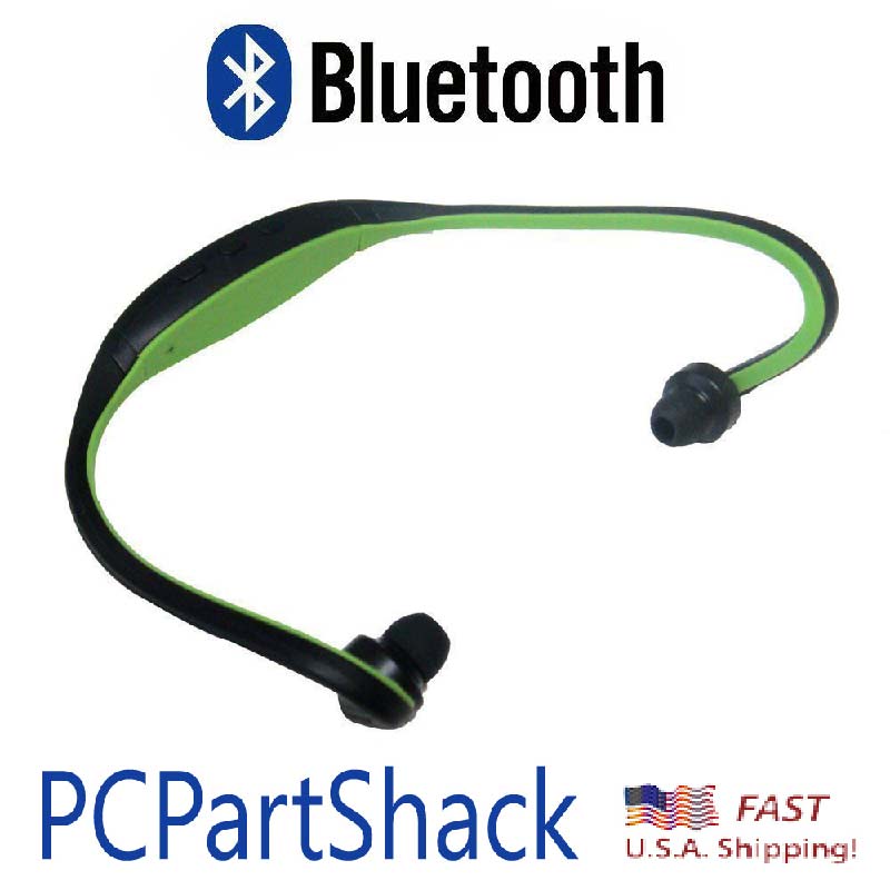 Bluetooth 3.0 Wireless Sport Stereo Headphone Headset BS19