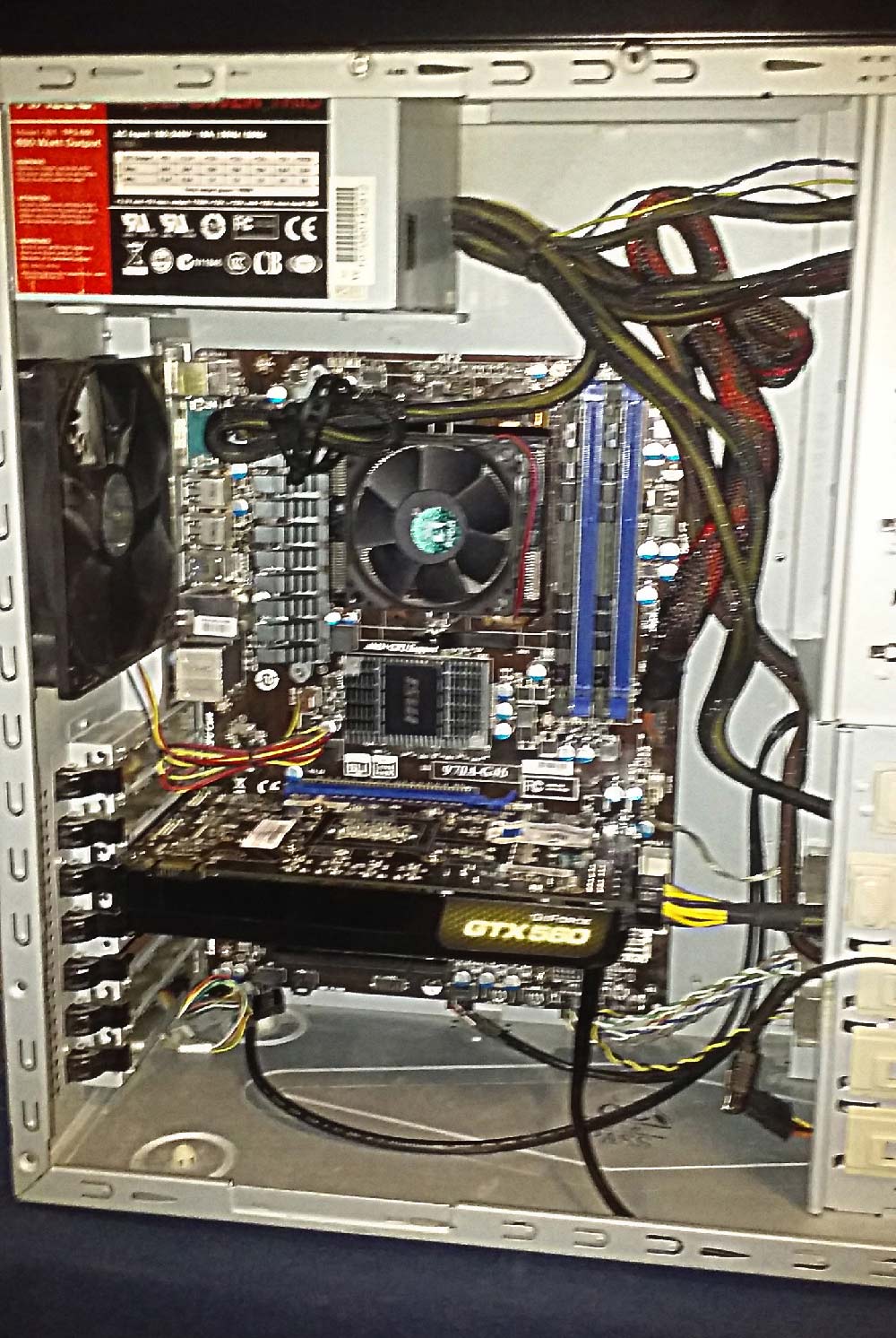 MSI 970A-G46 with FX8320 Black Edition CPU