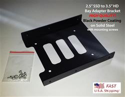 2.5 SSD to 3.5 HDD Bay Adapter Sku#- 111132