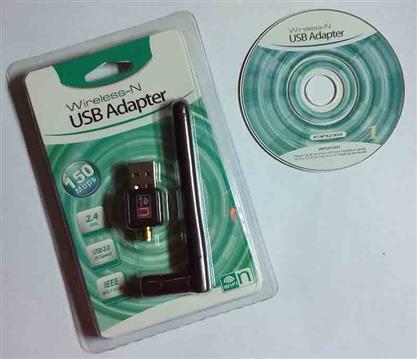Wireless-N, Wi-Fi, USB Adapter Antena Sku#- 111144