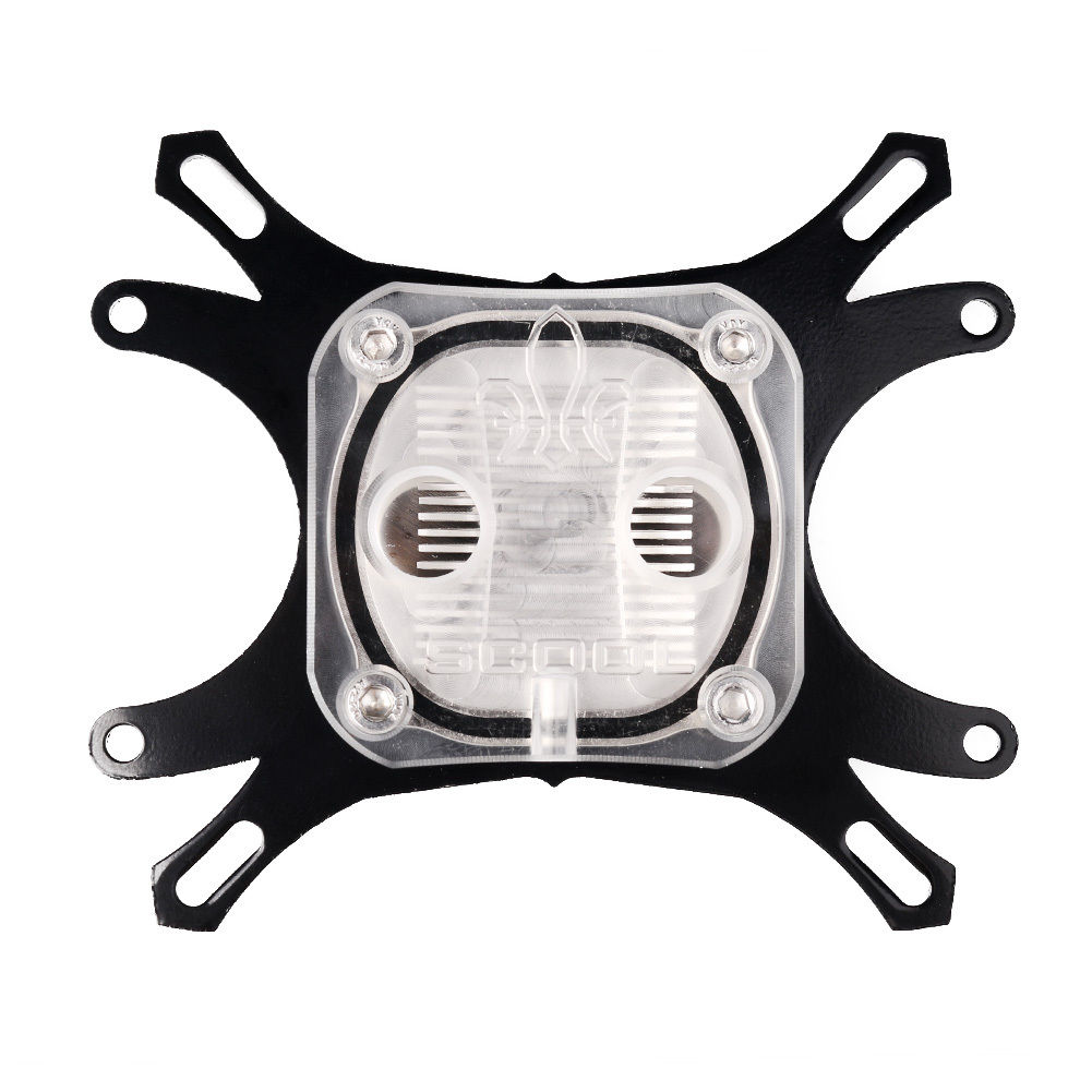 CPU water cooling block, 50mm